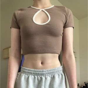 Glassons Cropped Baby Tee